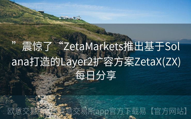 ”震惊了“ZetaMarkets推出基于Solana打造的Layer2扩容方案ZetaX(ZX)每日分享