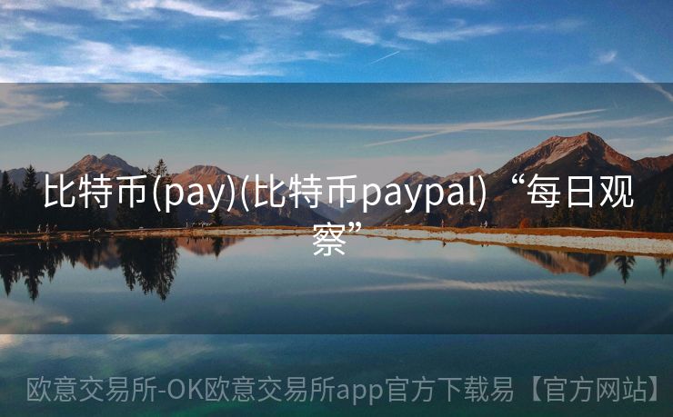 比特币(pay)(比特币paypal)“每日观察”