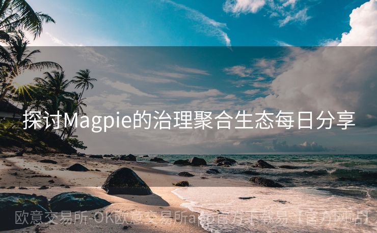 探讨Magpie的治理聚合生态每日分享