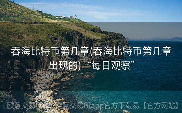 吞海比特币第几章(吞海比特币第几章出现的)“每日观察”